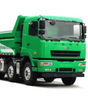 Autocarro con cassone ribaltabile del motore diesel 8x4 di estrazione mineraria