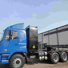 Camion elettrico per impieghi gravosi con generatore per banchine