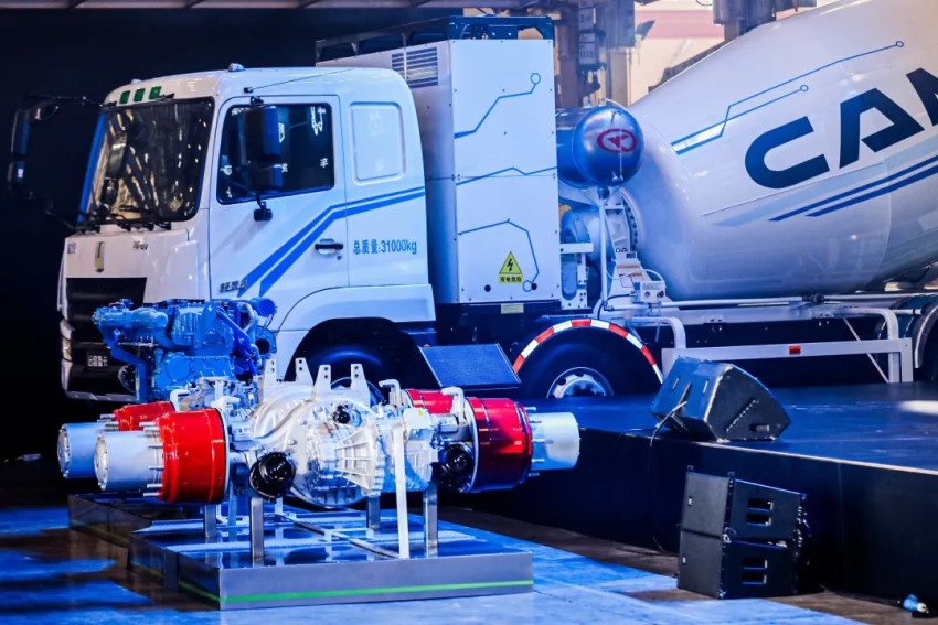 camion per trattore in materiale ad alta resistenza