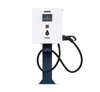 Caricatore per veicoli elettrici montato a parete con connettore di ricarica singolo CC 30 kW