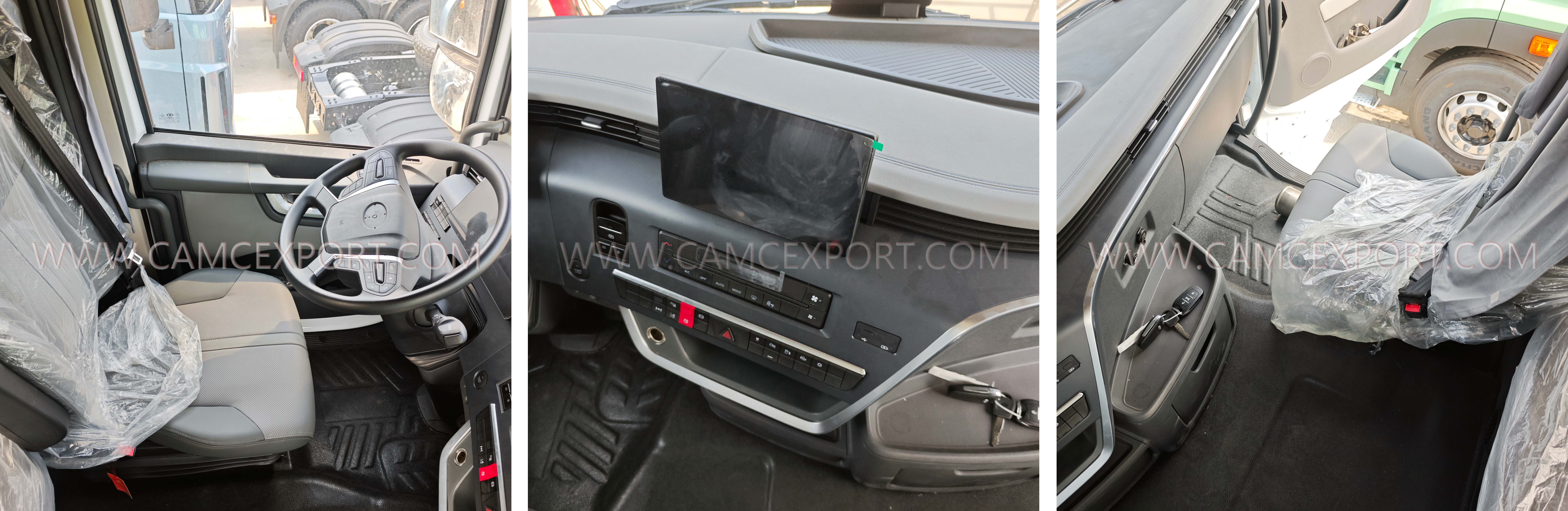 Interno del trattore S11