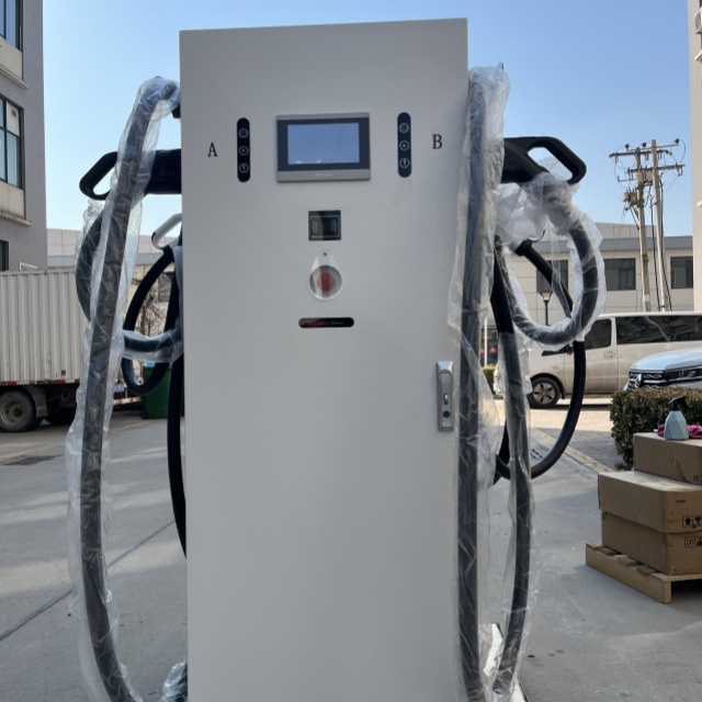 Caricatore per veicoli elettrici con doppio connettore di ricarica DC 60kw 80kw 120kw