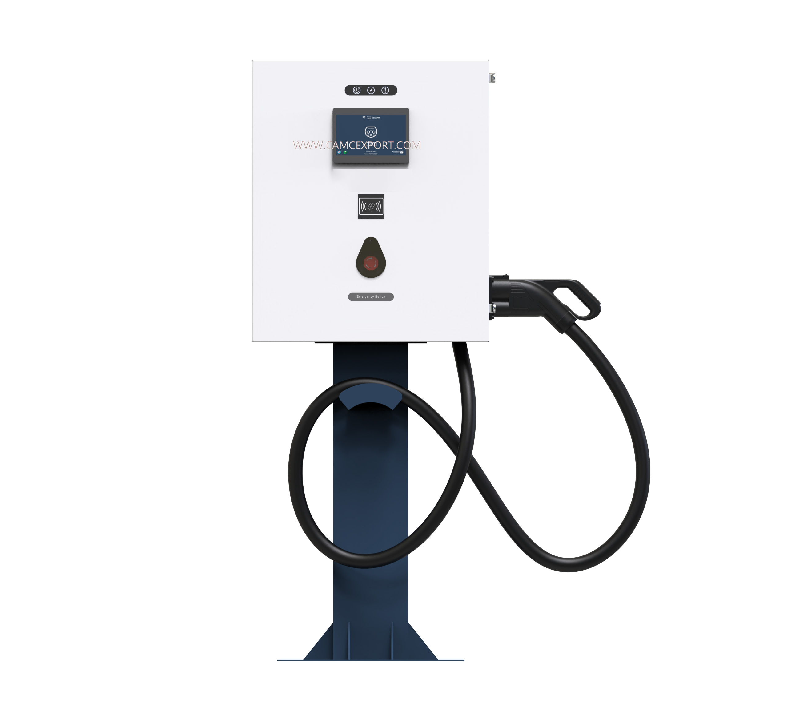 Caricatore per veicoli elettrici con connettore di ricarica singolo DC 30kw