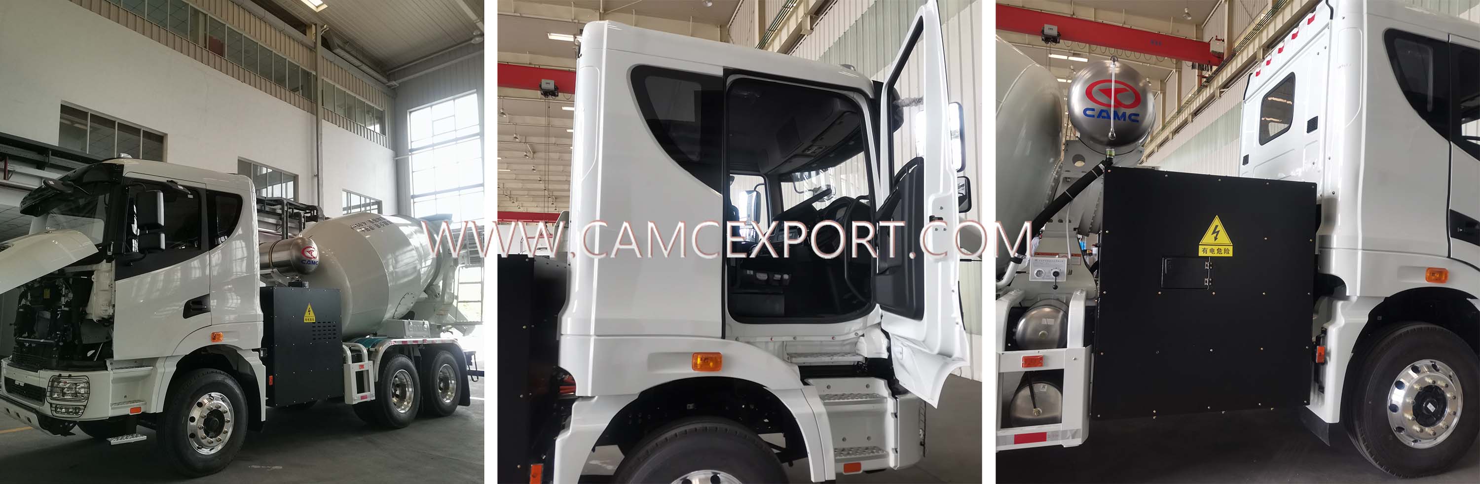 Dettagli autobetoniera elettrica CAMC 6 X 4