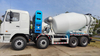 CNG 10 Metri Cubi Betoniera Camion Per Strade Campestre