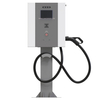Caricatore per veicoli elettrici montato a parete con connettore di ricarica singolo CC 30 kW