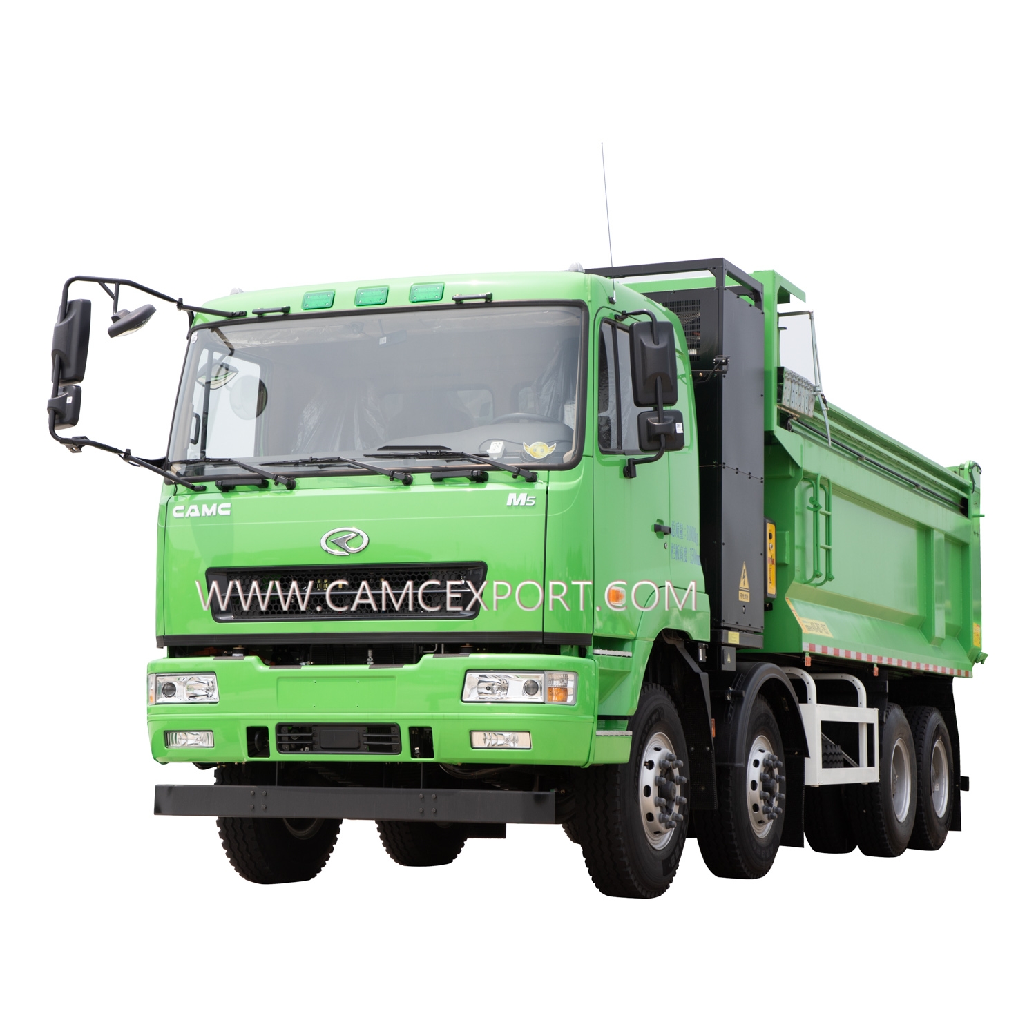 Funzionamento del dumper e sgombero del sito