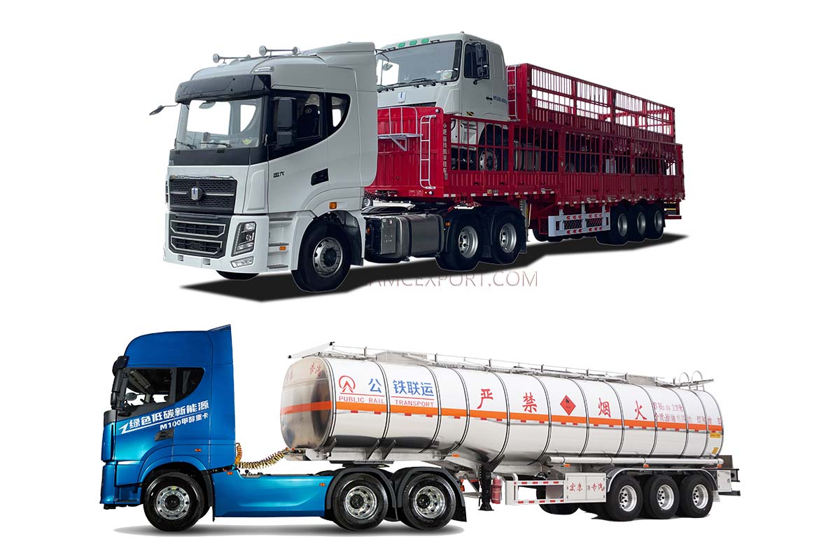 Camion del trattore a metanolo G2M2